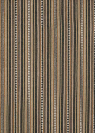 Dalton Stripe Charcoal/Bronze by Mulberry Fabric Mulberry Fabric Dalton Stripe Charcoal/BronzeFabric BOHEMIAN TRAVELS COTTON - 60%;JUTE - 40% India </p><p>Repeat: H: 9.062, V: 53.978 - Fabric Carolina -