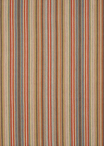 Tapton Stripe Teal/Russet by Mulberry Designer Fabric