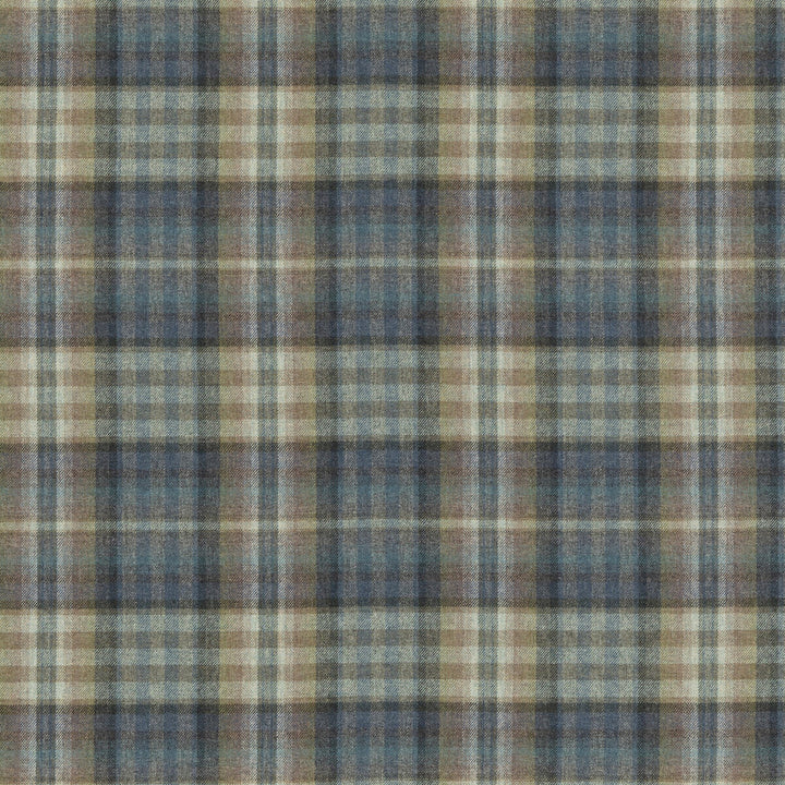 Nevis Blue by Mulberry Designer Fabric MULBERRY WOOLS IV WOOL - 100% United Kingdom HEAVY Horizontal: 9.85 and Vertical: 11.032 59.1 - Swanky Fabrics -