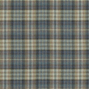 Nevis Blue by Mulberry Designer Fabric