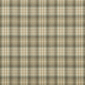 Nevis Sage/Aqua by Mulberry Designer Fabric