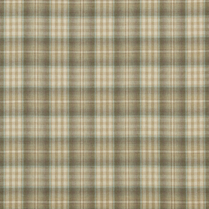 Nevis Sage/Aqua by Mulberry Designer Fabric FESTIVAL WOOL - 100% United Kingdom HEAVY Horizontal: 9.85 and Vertical: 11.032 59.1 - Swanky Fabrics -