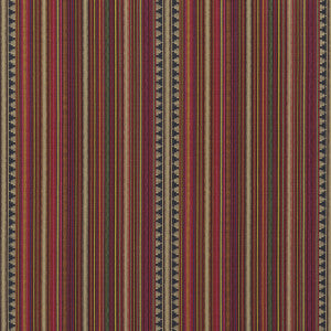 Pageant Stripe Multi by Mulberry Designer Fabric