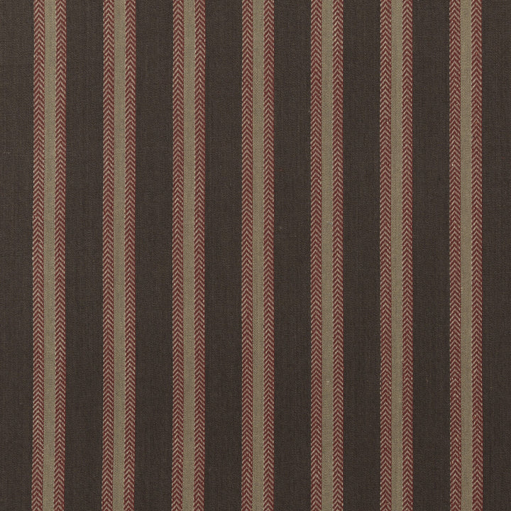 Chester Stripe Woodsmoke/Russet by Mulberry Fabric Mulberry Fabric Chester Stripe Woodsmoke/RussetFabric FESTIVAL COTTON - 70%;JUTE - 30% India </p><p>Repeat: H: 4.728, V: 52.008 - Fabric Carolina -