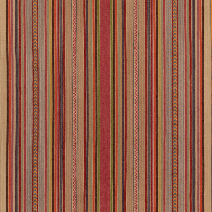 Art Stripe Multi by Mulberry Designer Fabric MODERN COUNTRY II COTTON - 65%;JUTE - 35% India Horizontal: 53.978 and Vertical: 53.978 - Swanky Fabrics -