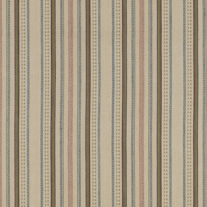 Racing Stripe Denim by Mulberry Designer Fabric MULBERRY STRIPES II COTTON - 68%;JUTE - 32% India Horizontal: 13.199 and Vertical: 52.796 - Swanky Fabrics -