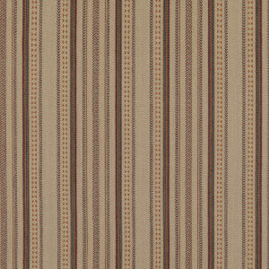 Racing Stripe Plum by Mulberry Designer Fabric