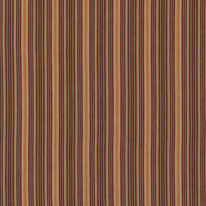 Falconer Stripe Spice by Mulberry Designer Fabric MULBERRY STRIPES II COTTON - 70%;JUTE - 30% India Horizontal: 5.713 and Vertical: 51.22 - Swanky Fabrics -