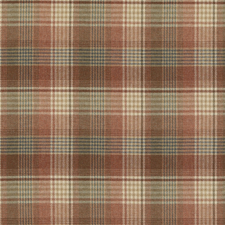 Braemar Russet by Mulberry Designer Fabric MULBERRY WOOLS IV WOOL - 100% United Kingdom MEDIUM Horizontal: 9.85 and Vertical: 12.214 59.1 - Swanky Fabrics -
