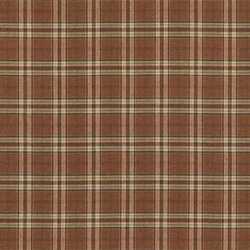 Ghillie Russet by Mulberry Designer Fabric MULBERRY WOOLS IV WOOL - 100% United Kingdom MEDIUM Horizontal: 4.4522 and Vertical: 4.728 57.918 - Swanky Fabrics -