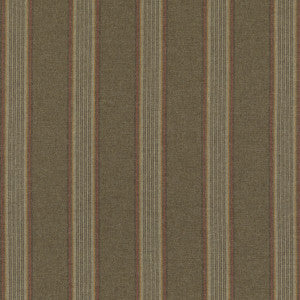 Moray Stripe Lovat by Mulberry Designer Fabric