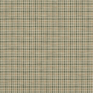 Babington Check Green/Sand by Mulberry Designer Fabric