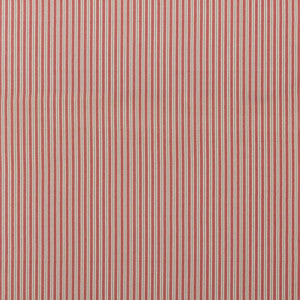 Compass Stripe Red by Mulberry Designer Fabric