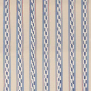 Breezy Stripe Blue/Red by Mulberry Designer Fabric