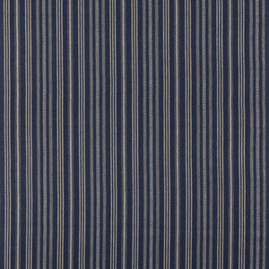 Signal Stripe Indigo by Mulberry Designer Fabric