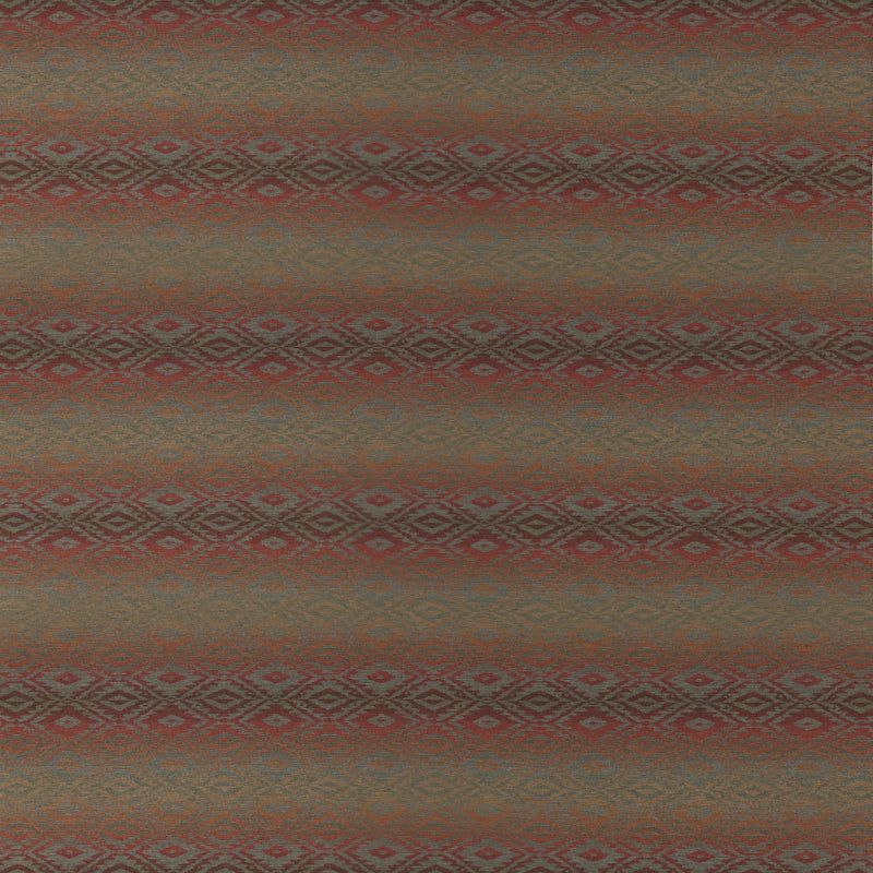 Beaumaris - Red/Green FD836.V90.0 by Mulberry Designer Fabric