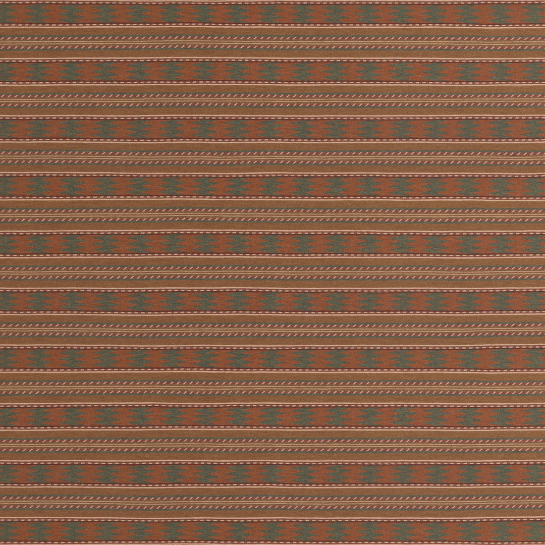 Inveraray - Russet/Green FD837.V173.0 by Mulberry Designer Fabric