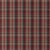 Lindisfarne Plaid - Charcoal/Red FD838.A44.0 by Mulberry Designer Fabric
