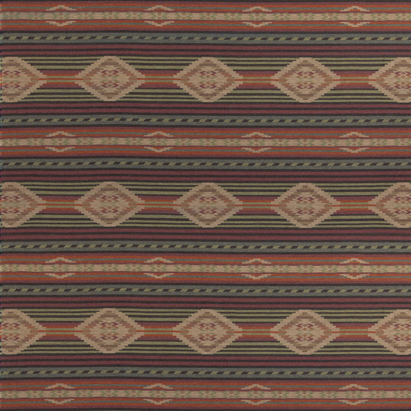 Harlech - Plum/Green FD840.H58.0 by Mulberry Designer Fabric