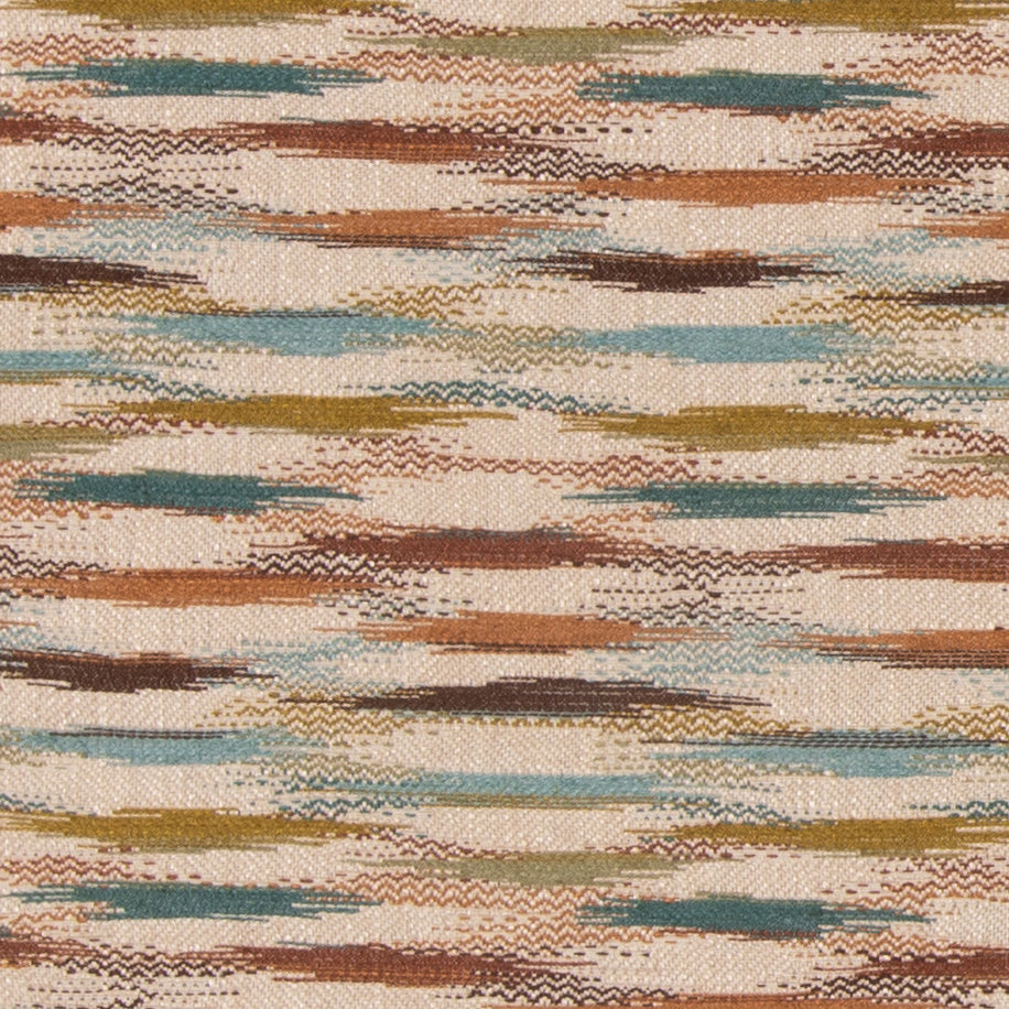 Felbrigg - Teal/Chestnut FD850.R24.0 by Mulberry Designer Fabric