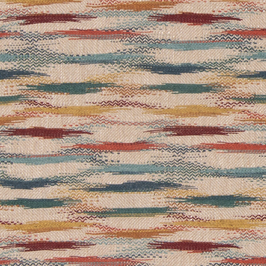 Felbrigg - Teal/Spice FD850.R50.0 by Mulberry Designer Fabric