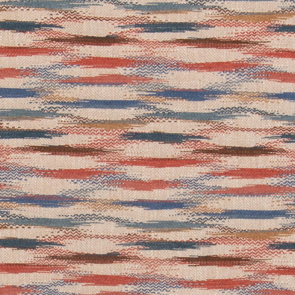 Felbrigg - Red/Blue FD850.V110.0 by Mulberry Designer Fabric