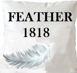 Feather 1818 Insert 18X18 by Norbar Designer Fabric PILLOW INSERT - Swanky Fabrics -