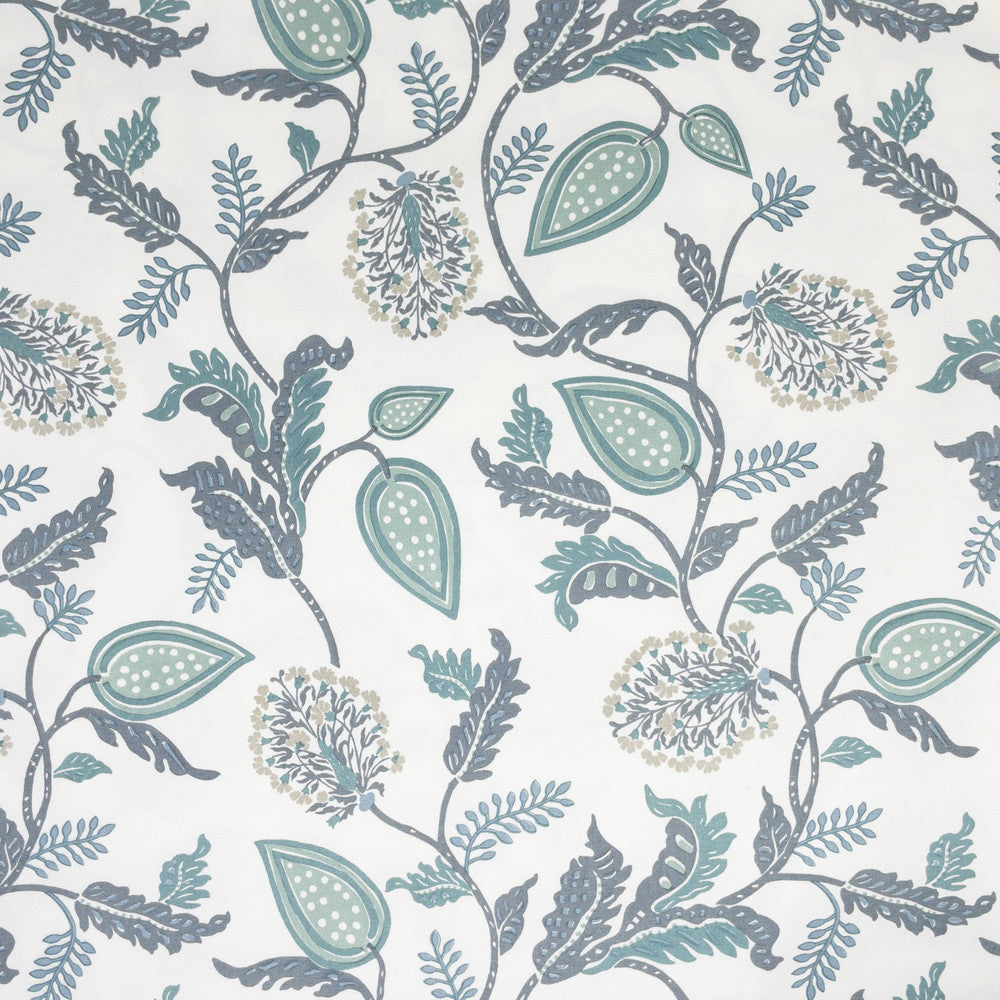 Federal 2 Jasmine by Stout Fabric Stout Fabric Federal 2 JasmineFabric RAINBOW LIBRARY GLACIER/LAGOON 100%COT INDIA </p><p>Repeat: H: 18.000, V: 20.750 56 in - Fabric Carolina -