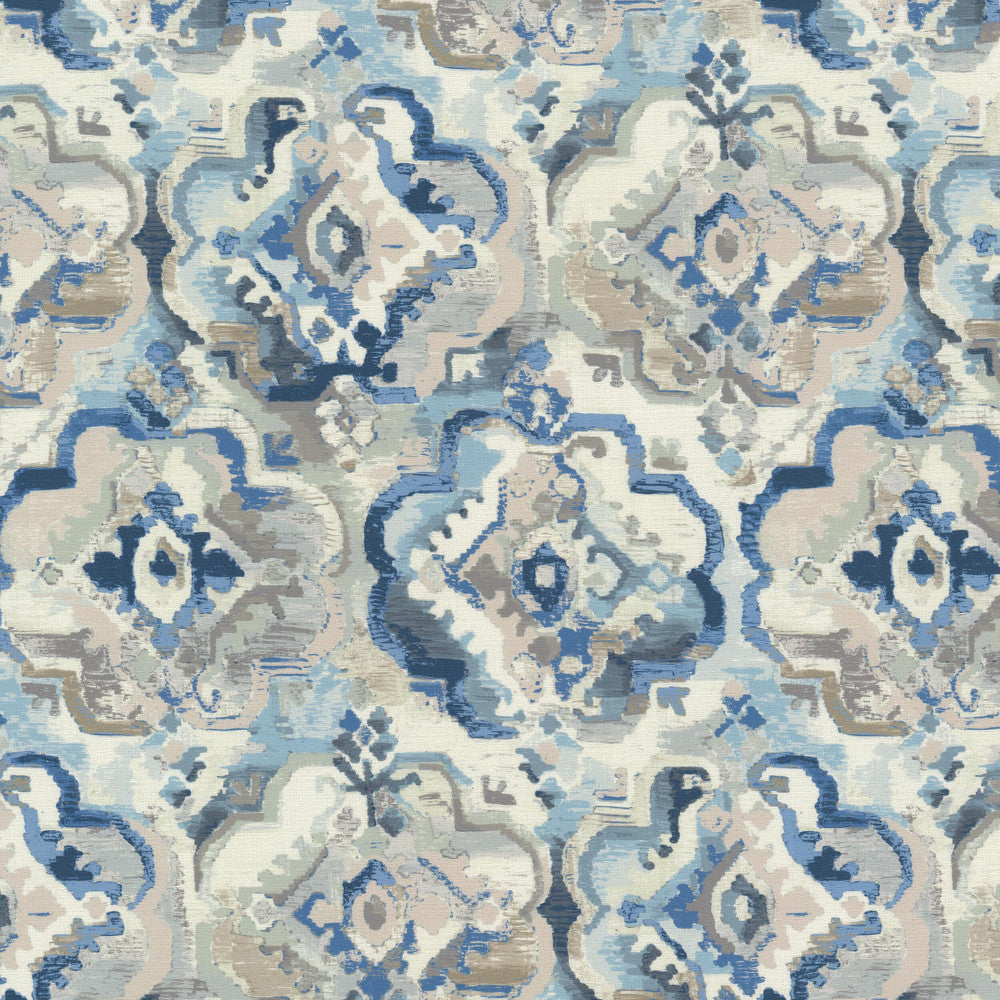 Fellsmere 3 Harbor by Stout Designer Fabric RAINBOW LIBRARY HORIZON/LAKE 100%COT SOUTH KOREA FLAME RETARDANT-N.F.P.A. 701 SMALL SCALE Horizontal: 13.500 and Vertical: 24.500 54 in - Swanky Fabrics -