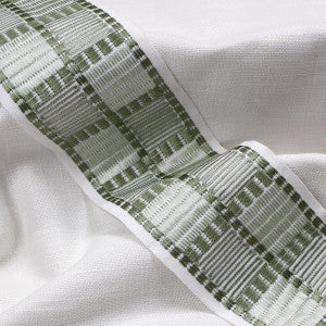 Fenci Emb Tape Thyme by Magnolia Designer Fabric