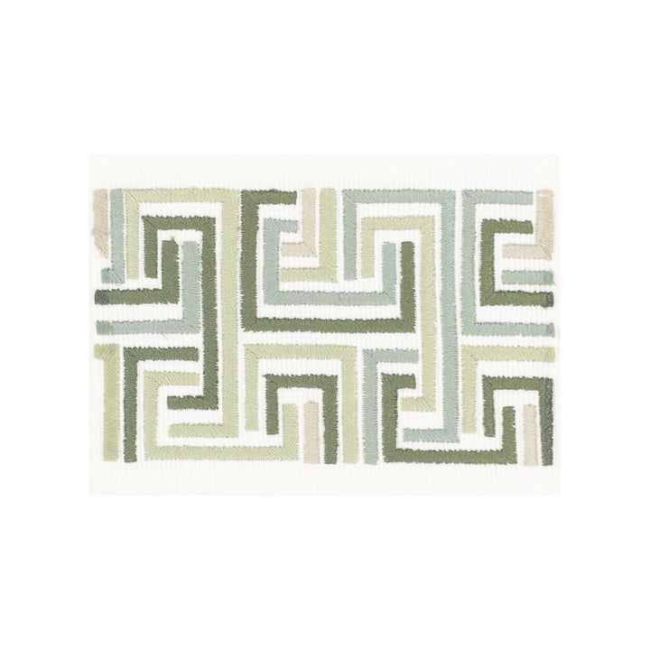 Fergie Tape 1 Cypress by Stout Trim Stout Trim Fergie Tape 1 CypressTrim ALLURE TRIM 50%COT 50%SVI TURKEY </p><p>Repeat: H: 3.750, V: 0.000 2.75 in - Fabric Carolina -