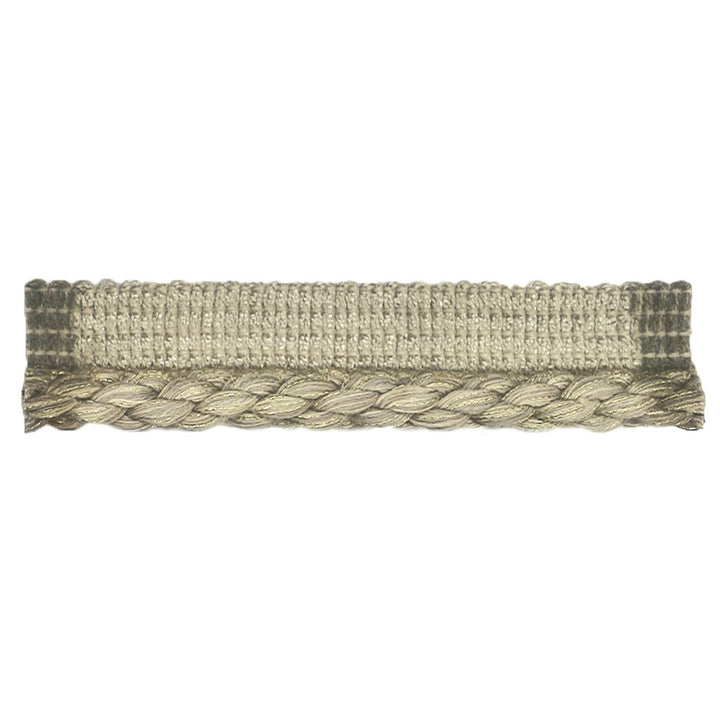 Fess 3 Mushroom by Stout Trim Stout Trim Fess 3 MushroomTrim MOONDUST TRIM 58%SVI 32%LIN 10%MTL ITALY </p><p>Repeat: H: 0.000, V: 0.000 0.38 in - Fabric Carolina -