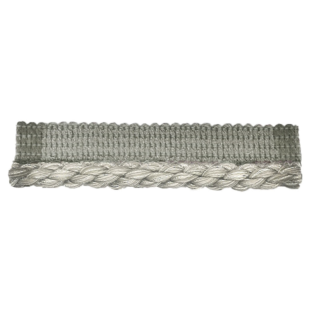 Fess 6 Nickel by Stout Designer Trim Moondust Trim 58% Spun Viscose 32% Linen 10% Metallic ITALY Horizontal: 0 and Vertical: 0 0.38 in - Swanky Fabrics -