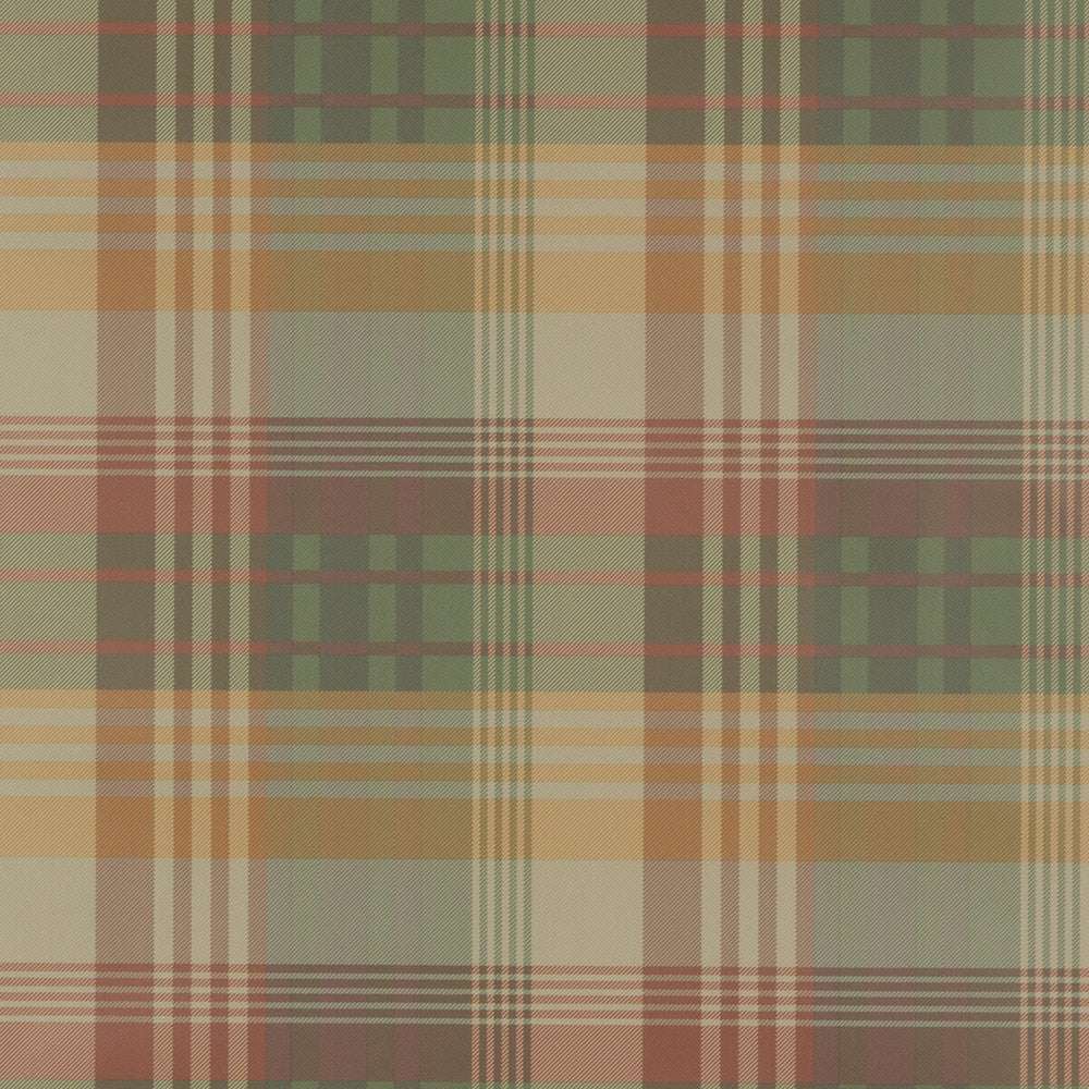 Mulberry Ancient Tartan Spice by Mulberry Designer Wallcovering BOHEMIAN ROMANCE PAPER - 100% United Kingdom - Horizontal: - and Vertical: 10.244 20.488 - Swanky Fabrics -