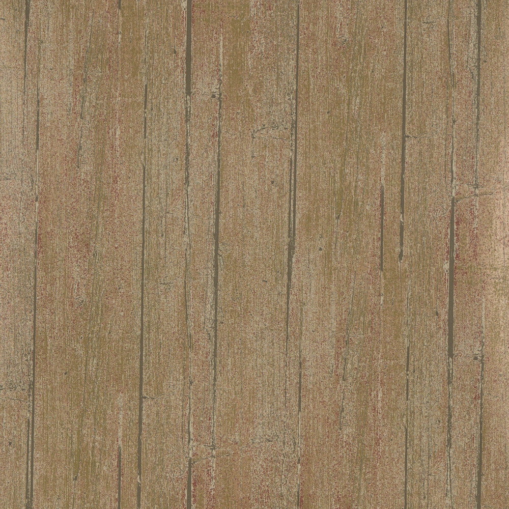Wood Panel Rust by Mulberry Designer Wallcovering BOHEMIAN ROMANCE PAPER - 100% United Kingdom - Horizontal: - and Vertical: 20.488 20.488 - Swanky Fabrics -