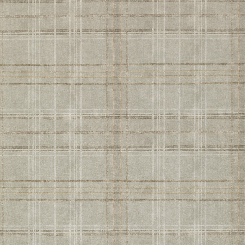 Shetland Plaid Woodsmoke by Mulberry Wallcovering Mulberry Wallcovering Shetland Plaid WoodsmokeWallcovering MODERN COUNTRY NON WOVEN - 100% United Kingdom </p><p>Repeat: H: 26.989, V: 12.608 26.989 - Fabric Carolina -