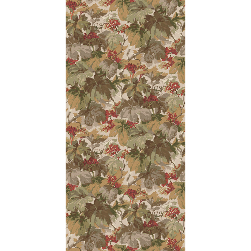 Country Walk - Red/Green FG123.V90.0 by Mulberry Designer Wallcovering