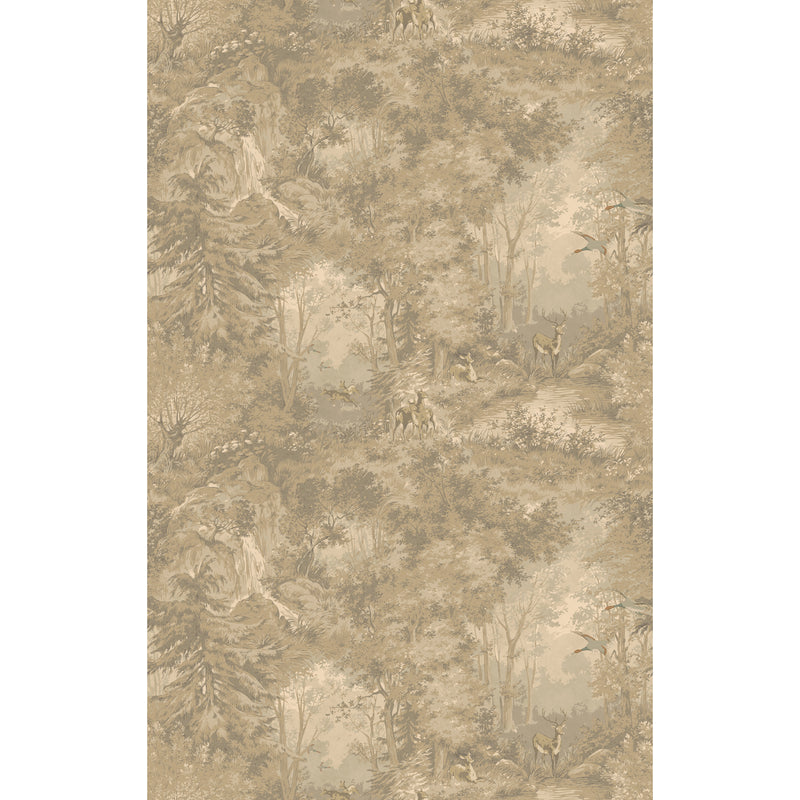 Mulberry Woodland - Woodsmoke FG124.A15.0 by Mulberry Designer Wallcovering
