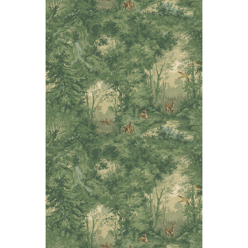 Grand Mulberry Woodland - Summer FG125.S110.0 by Mulberry Designer Wallcovering