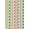 Newport Stripe - Red/Green FG127.V90.0 by Mulberry Designer Wallcovering