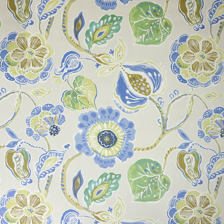 Flora # 47 Porcelain by Maxwell Designer Fabric Maxwell Right 8.73 17.46   by product