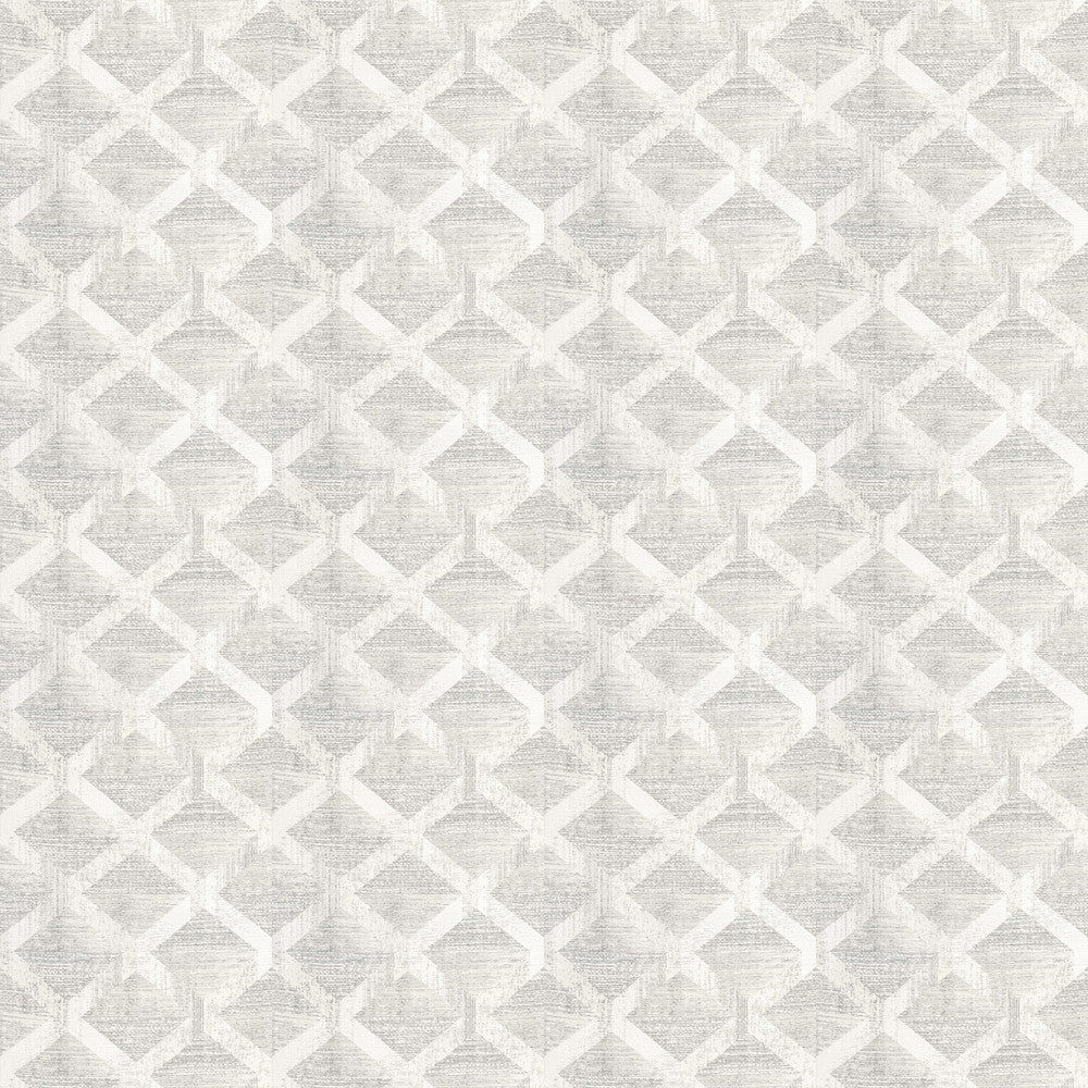Fiasco 2 Silver by Stout Designer Fabric COMFORTABLE LIVING DRIFTWOOD/GRANITE 41%SVI 21%BAM 19%COT 11%POL 8%LIN INDIA Horizontal: 13.5 and Vertical: 12 55 in - Swanky Fabrics -