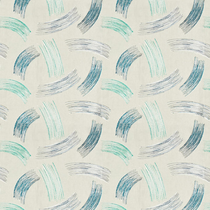 Fiddlesticks 2 Peacock by Stout Fabric Stout Fabric Fiddlesticks 2 PeacockFabric RAINBOW LIBRARY CHAMBRAY/SHORELINE INDIA </p><p>Repeat: H: 12.875, V: 15.625 51.12 in - Fabric Carolina -