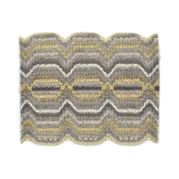 Fiesta 1 Jute by Stout Designer Trim New World Trim Volume Ii 91% Spun Viscose 9% Nylon CHINA Horizontal: 1 and Vertical: 0 2.88 in - Swanky Fabrics -