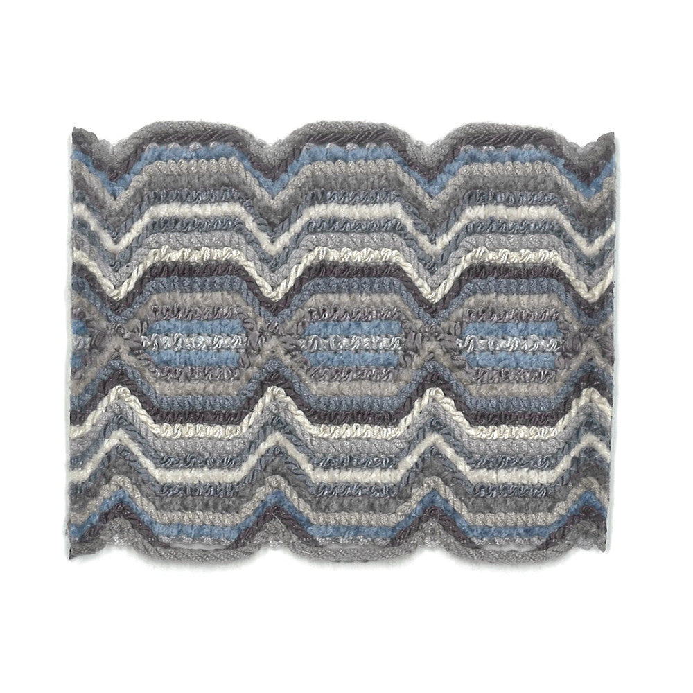 Fiesta 6 Nickel by Stout Designer Trim NEW WORLD TRIM VOLUME II 91%SVI 9%NYL CHINA Horizontal: 1 and Vertical: 0 2.88 in - Swanky Fabrics -