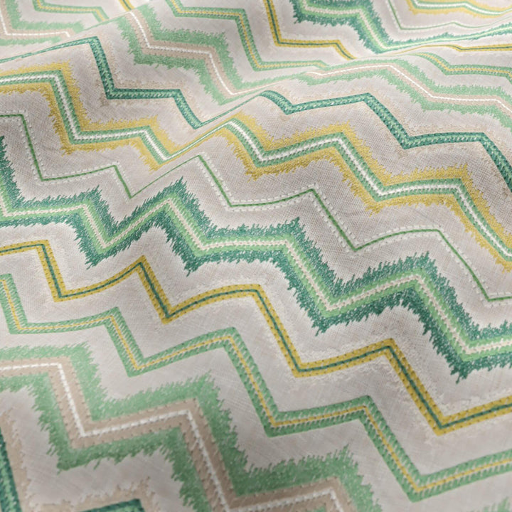 FIN 78J9301 by JF Designer Fabric OCEAN'S AWAY 100% Polyolefin India  Horizontal: 3.25 and Vertical: 12.25 54  - Swanky Fabrics -