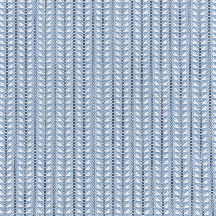 Fiona 1 Sky by Stout Designer Fabric RAINBOW LIBRARY BREEZE/AEGEAN 100%COT TURKEY Horizontal: 0.750 and Vertical: 0.250 54 in - Swanky Fabrics -