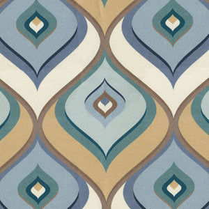 Firenze 306 Caspian by ABBEYSHEA Designer Fabric