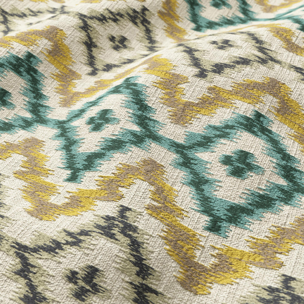 Firenza 65J9161 by JF Designer Fabric TRIBUTE 46% Polyester, 31% Viscose, 23% Cotton India H: 13, V: 6.25 55 - Swanky Fabrics -
