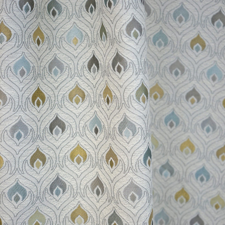 FLAME 61SJ101 by JF Designer Fabric JF Studio 57% Viscose, 43% Polyester India  Horizontal: 13.125 and Vertical: 8.75 57  - Swanky Fabrics -